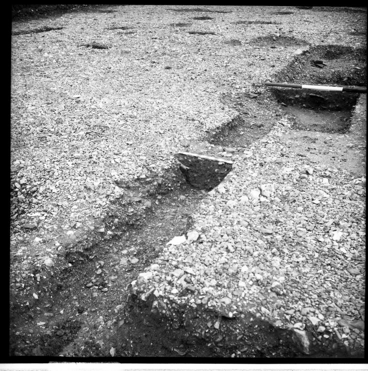 Thumbnail of 51-6 View looking NE of close up of feature in OD 1 with scale