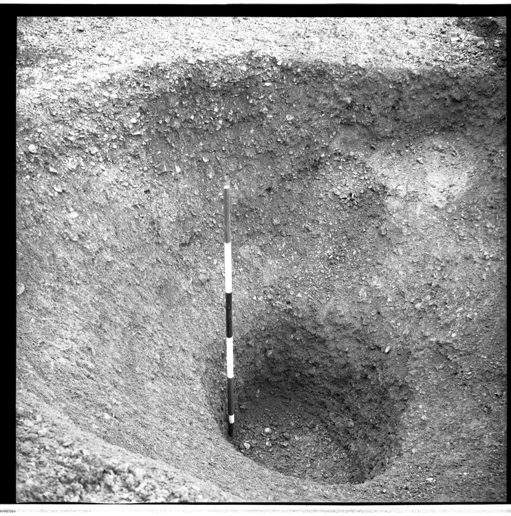 Thumbnail of 53-8 View of pit in OD 1 S extension with scale