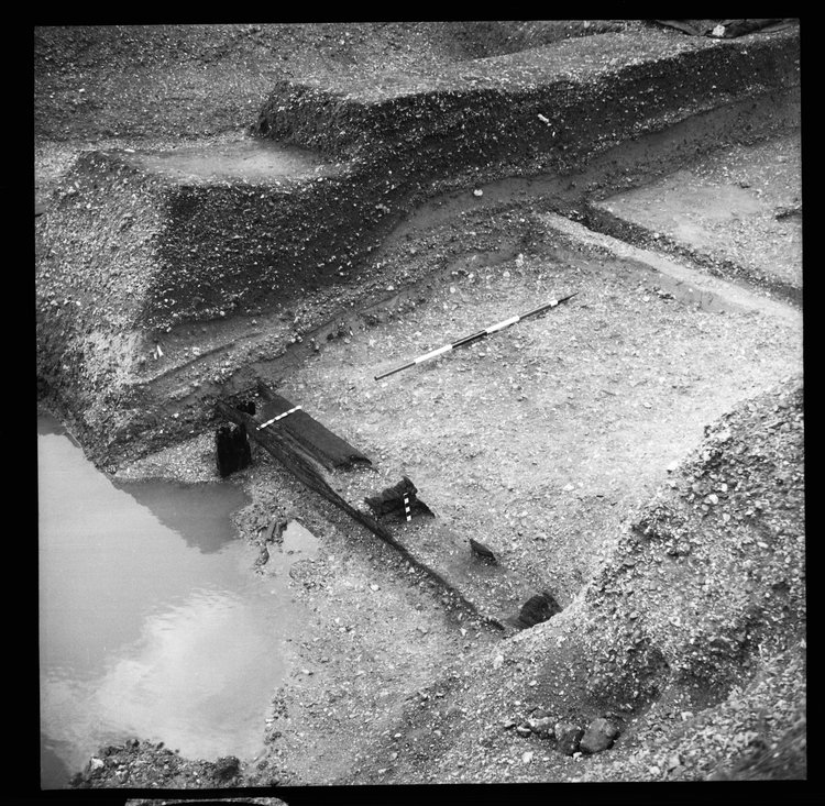 Thumbnail of 60-3 View looking NW of Beams B and C in GD II with scale