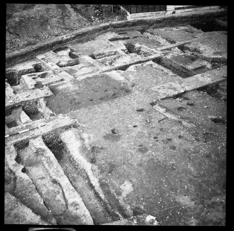 Thumbnail of 65-4 View looking NE of IDX fully excavated with scale