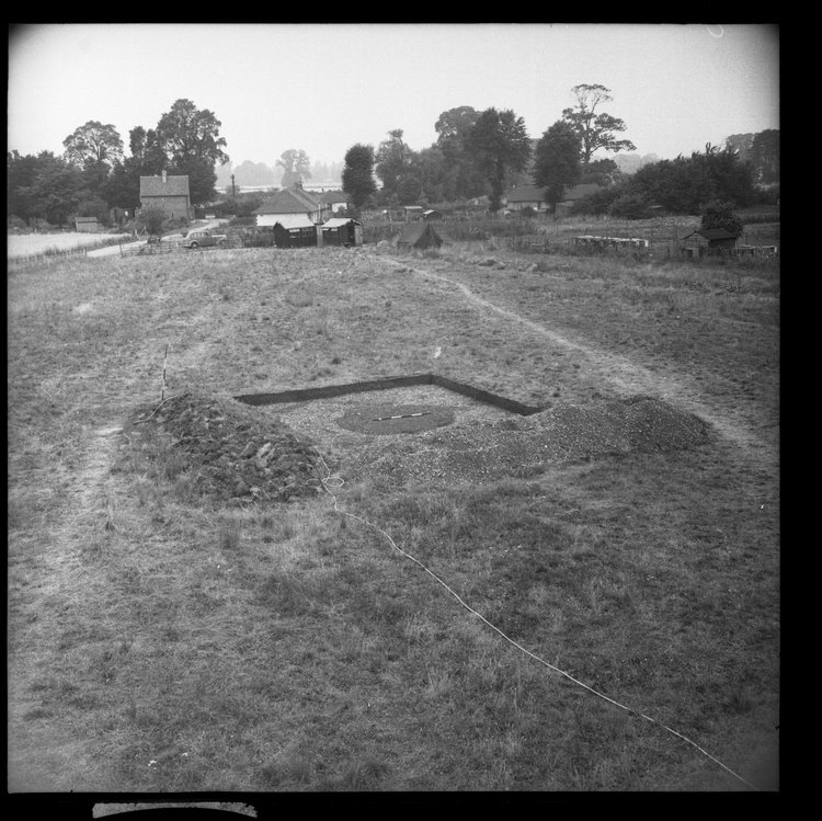 Thumbnail of 70-5 View looking E of Trial Trench II later part of OD 1