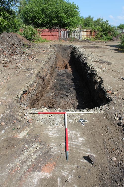 cotswold2-536253: Digital Archive from an Archaeological Evaluation The Forge, Clensmore Street, Kidderminster, Worcestershire, May 2025. Copyright:  Cotswold Archaeology