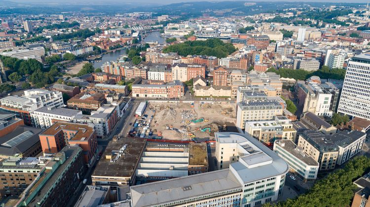 cotswold2-522289: Digital Archive from an Archaeological Evaluation and Excavations at Redcliffe Quarter, Bristol, 2016-2018. Copyright:  Oxford Archaeology Ltd