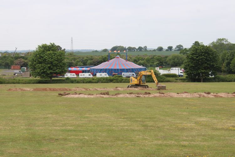 wessexar1-535057: Digital Archive from an Archaeological Evaluation at Plot 90, Walworth Business Park, Walworth Road, Andover, Hampshire, May 2025. Copyright:  Wessex Archaeology