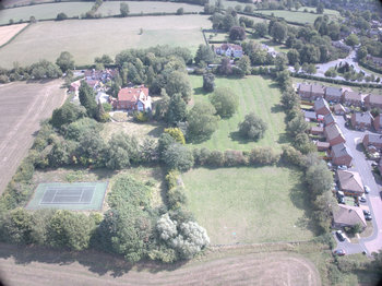 aerialca1-536329: Digital Archive from Photogrammetric Landscape Survey Work at Westfield House, Kibworth, Leicestershire, August 2025. Copyright:  SUMO Geophysics