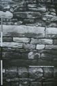Thumbnail of 1968 black and white photograph of Trench I on West Front, looking east, showing foundations of main west wall.