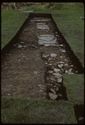Thumbnail of 1972 photograph of Trench B4, Site XXIII (Outer Courtyard), looking east, showing footings for east-west wall.
