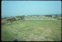 Thumbnail of 1976 photograph across the site from Turret House, looking north-east, showing wall of Long Gallery.