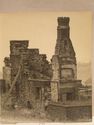 Thumbnail of 1893-4 sepia photograph of ruins of buildings at South Range.