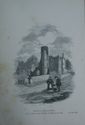 Thumbnail of c.1793 etching by E. Evans, showing ruins of buildings at South Range. Text below reads 