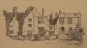 Thumbnail of 1930 pen and ink illustration of front of building at Sheffield Manor Lodge.