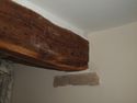 Thumbnail of Detail of timber beam resting on corbel