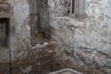 Thumbnail of In the south-east corner, a straight joint runs through the sill of the splayed window