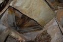 Thumbnail of Diagonal slabs and timber in the ceiling of the south room