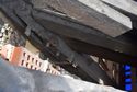 Thumbnail of Detail of the rotted end of the truss 6 tie beam