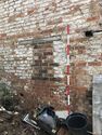 Thumbnail of Blocked ground floor window in north gable end. Facing SE