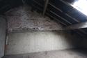 Thumbnail of North facing shot of the northern wall of the loft space (2m scale)