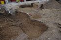 Thumbnail of Oblique recording shot of TR 12 showing foundations. Viewed from the West