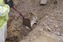 Thumbnail of Recording shot of modern disturbance/ made ground in trench