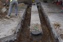 Thumbnail of Recording shot of excavated slots in TR 1