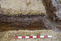 Thumbnail of Recording shot of representation section of Trench 9, viewed from the South. 1x1m