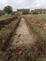 Thumbnail of View to NW trench 3 general shot 1x1, 1x2m scale