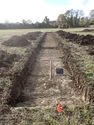 Thumbnail of View to SW trench 2 general shot 1x1, 1x2m scale