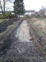 Thumbnail of View to NW trench 1 general shot 1x1, 1x2m scale