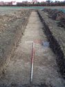 Thumbnail of View to NE trench 11 general shot 1x1, 1x2m scale