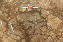 Thumbnail of Cremation pit 609 looking NW post-excavation