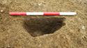 Thumbnail of South facing section of posthole [265]