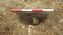 Thumbnail of South facing section of posthole [271]