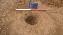 Thumbnail of View SW, Pos Posthole [462] 100% excavated 1x1m WB