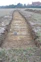 Thumbnail of South-east facing shot of Trench 4 (1m x 1m scale)