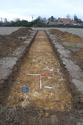 Thumbnail of South-west facing shot of Trench 5 (1m x 1m scale)