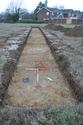 Thumbnail of North-east facing shot of Trench 8 (1m x 1m scale)