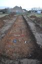 Thumbnail of South facing shot of Trench 16 (1m x 1m scale)
