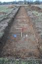 Thumbnail of North facing shot of Trench 16 (1m x 1m scale)
