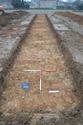 Thumbnail of South-west facing shot of Trench 14 (1m x 1m scale)
