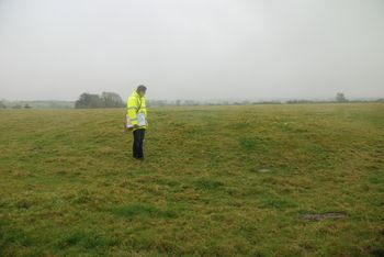 Open field near Cowley