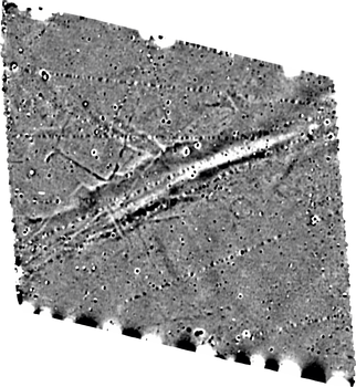 Rendered Image from Geophysical Survey