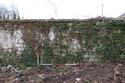 Thumbnail of N. face of boundary wall, west of and overlapping with 4392, view S, 1m + 2m.