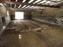 Thumbnail of Interior accommodation barn during excavation