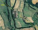 Thumbnail of Figure 84: cropmarks and earthworks at Binchester (Google Earth 2006).