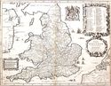 Thumbnail of Figure 90: J. Ogilby’s road map of England (1675).
