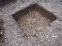 Thumbnail of Oblique shot of Test Pit 10 from the S