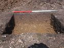 Thumbnail of SW facing section Test Pit 11