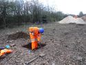 Thumbnail of Working shot of Test Pits 1 and 2 from the W