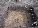 Thumbnail of W facing section of Test Pit 2