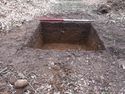 Thumbnail of N facing section of Test Pit 3